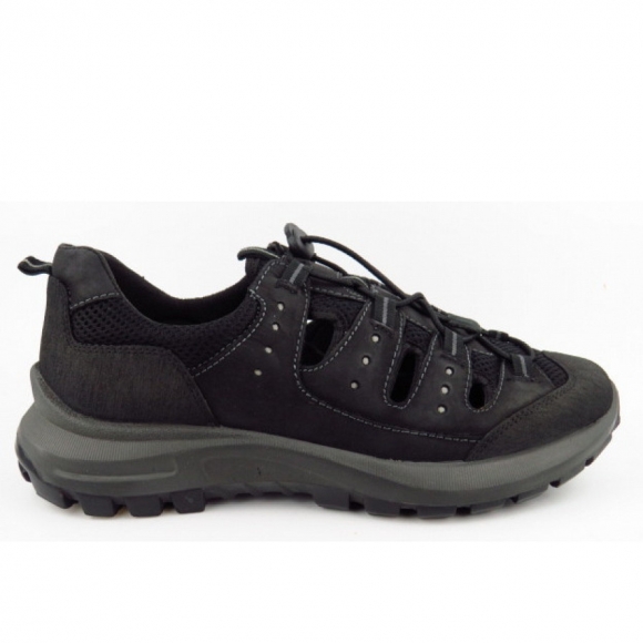 Sioux Outsider-707 Sandale in schwarz