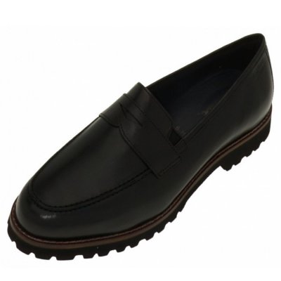 Sioux Meredith-709-H Mokassin in schwarz