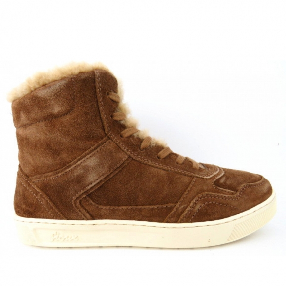 Sioux Tedroso 710 Lammfell ZIP Sneaker high in saraceno