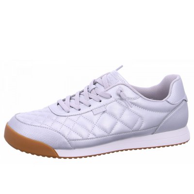 Skechers Billie Wild Comfort Sneaker in SIL silver