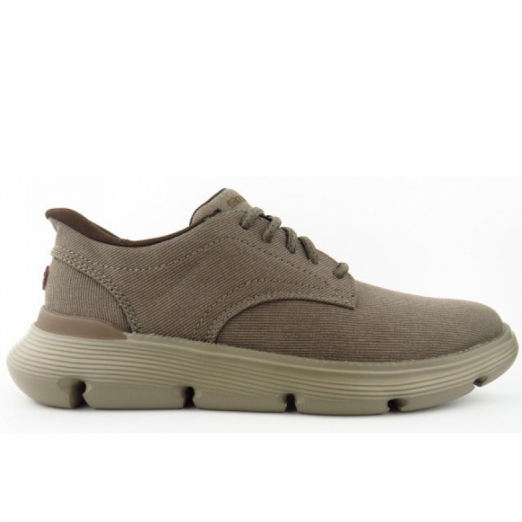 Skechers GARZA - CLIVE Slipper in DKTP Braun
