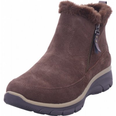 Skechers easy going cool zip Stiefelette in braun Skechers easy going cool zip Stiefelette in braun