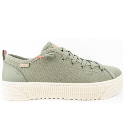 Skechers Bobs Copa oliv Canvas Slipper in Grün Skechers Bobs Copa oliv Canvas Slipper in Grün