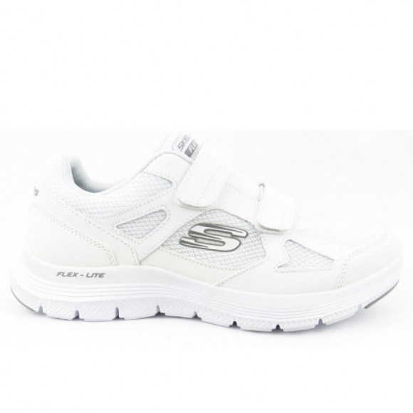 Skechers Flex Advantage 4 Fortner Klettschuh in Weiß