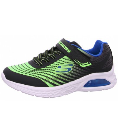 Skechers Microspec Max 2.0 Klettschuh in BBLM black