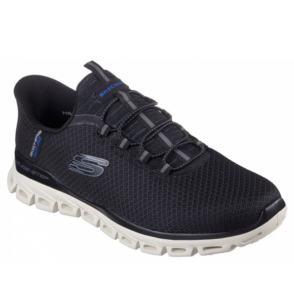 Skechers Glide Step Slip IN Sportschuh in black grey