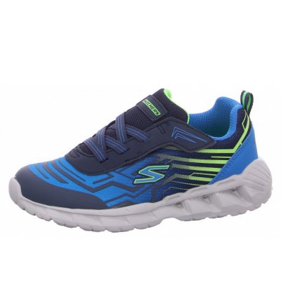 Skechers Magna Lights Sneaker in NVBL navy