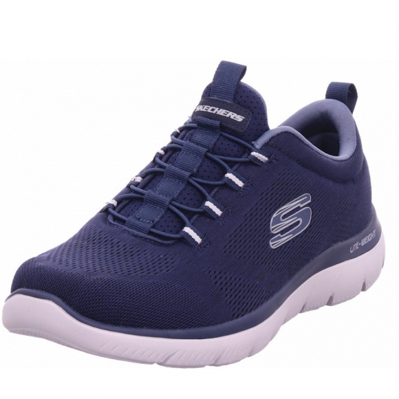 Skechers Slipper in blau