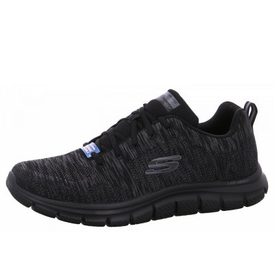 Skechers Track sportlicher Schnürer in BBK black Skechers Track sportlicher Schnürer in BBK black