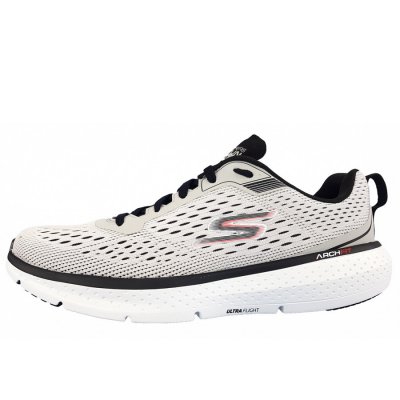 Skechers Go Run Sneaker in WBK white Skechers Go Run Sneaker in WBK white