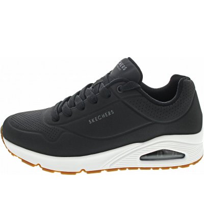 Skechers Uno Stand on Air Sneaker in blk Skechers Uno Stand on Air Sneaker in blk