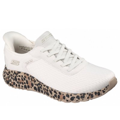 Skechers Bobs Squad Chaos Sl Sportschuh in white mit Leosohle Skechers Bobs Squad Chaos Sl Sportschuh in white mit Leosohle