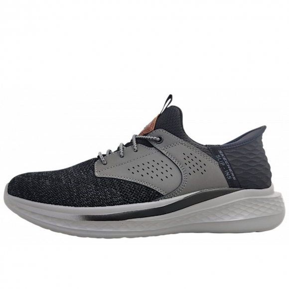 Skechers Slade-Caster sportlicher Schnürer in black/gray BKGY