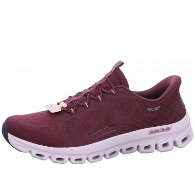 Skechers Glide-Step Elevate Sneaker in BURG burgundy
