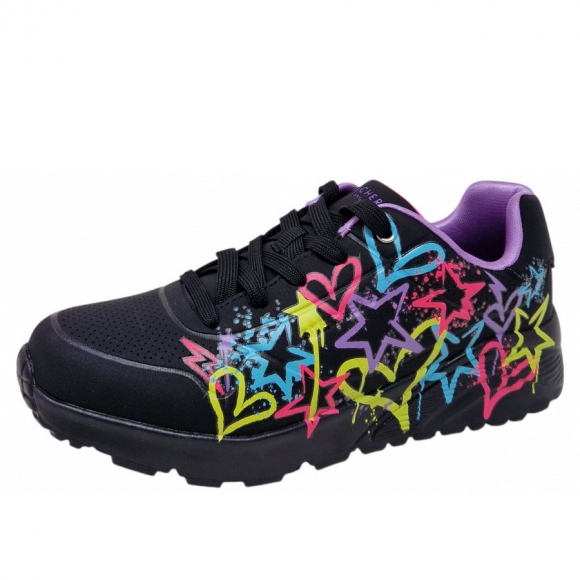 Skechers Uno Sportschuh in black multi