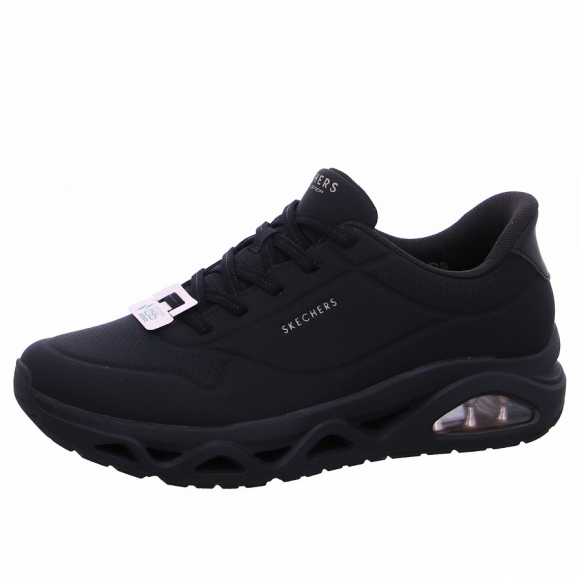 Skechers Uno Glide Step Sneaker in BBK black