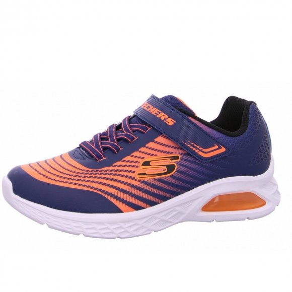 Skechers Microspec Max 2.0 Klettschuh in NVOR navy
