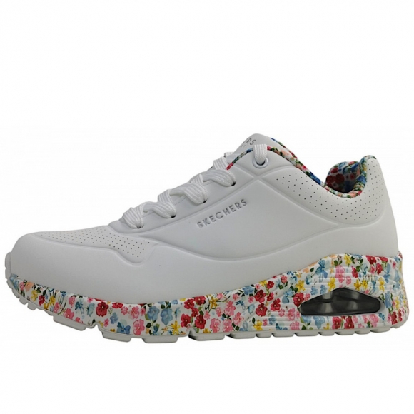 Skechers Uno - Majestic Garden Schnürer in white/multi WMLT