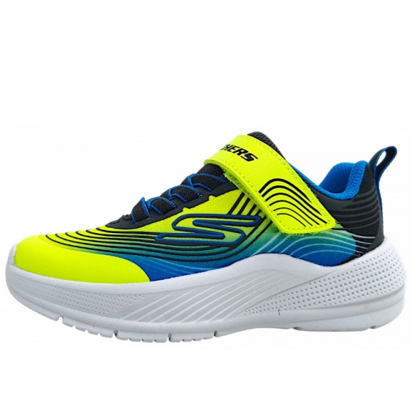 Skechers Microspec Advance Laufschuh in yellow/blue YLBL