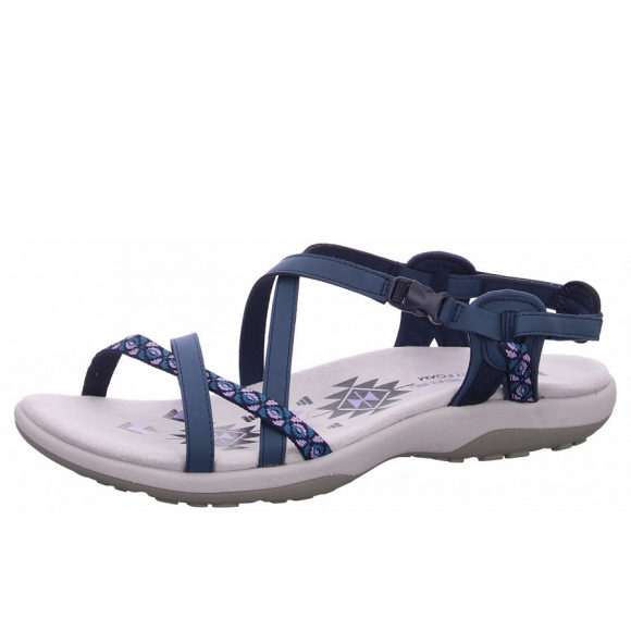 Skechers Raggae Slim Sandale in NVY navy