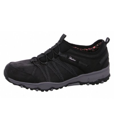 Skechers Seager Hiker Slipper in BLK black