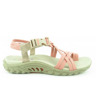 Skechers Reggau Irie Mon corale Sandale in Grau Skechers Reggau Irie Mon corale Sandale in Grau