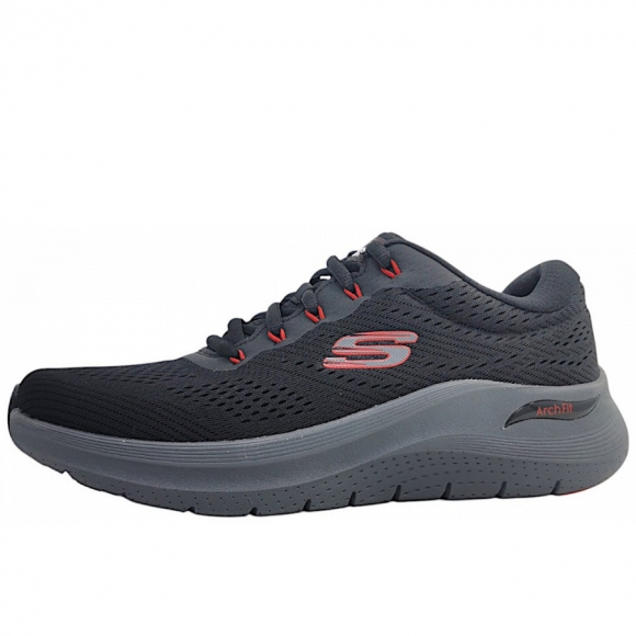 Skechers Arch Fit 2.0 Trainingsschuh in Black/red BKRD