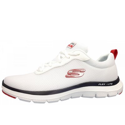 Skechers Flex Advantage 4.0 Laufschuh in white/black/ rot WBKR Skechers Flex Advantage 4.0 Laufschuh in white/black/ rot WBKR