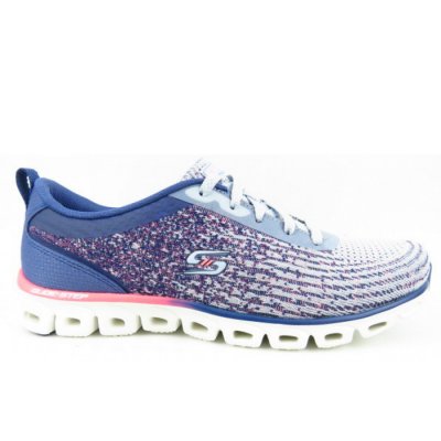 Skechers Glide-Step-Head Start Sneaker in Blau