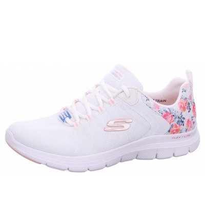Skechers Flex Appeal 4.0 Trainingsschuh in WMLT white multi Skechers Flex Appeal 4.0 Trainingsschuh in WMLT white multi