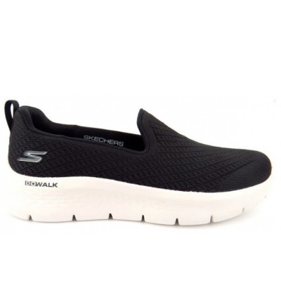 Skechers Go Walk Flex Slipper in Schwarz