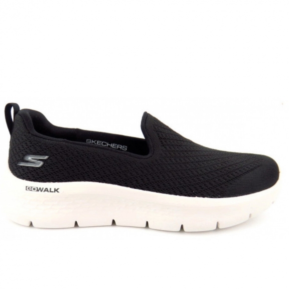 Skechers Go Walk Flex Slipper in Schwarz