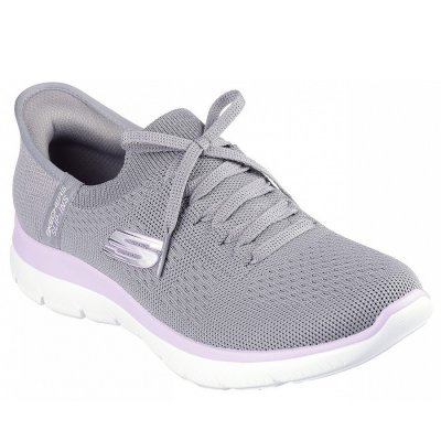 Skechers Schnürer in grey lavendel Skechers Schnürer in grey lavendel