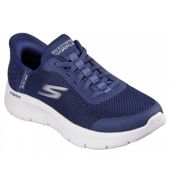 Skechers Go Walk Flex Slip-In Sneaker in blau
