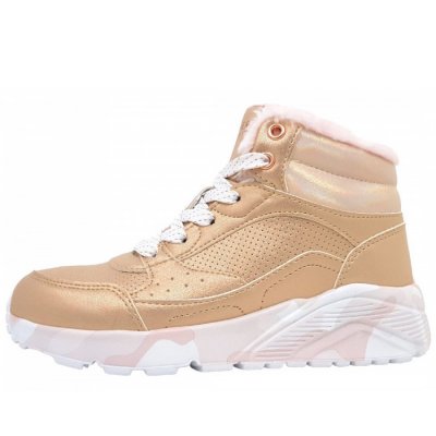 Skechers Uno Lite Stiefel in GDPK Gold Skechers Uno Lite Stiefel in GDPK Gold