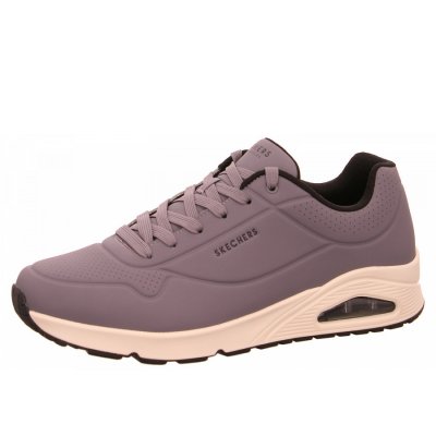 Skechers Uno Stand on Air Sneaker in CCBK charcoal