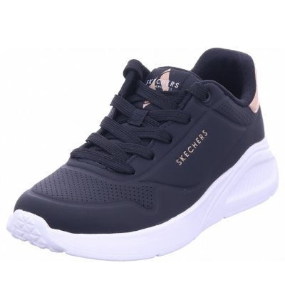 Skechers uno lite Halbschuh in schwarz