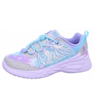 Skechers Wing Brites Sneaker in SLLV silver