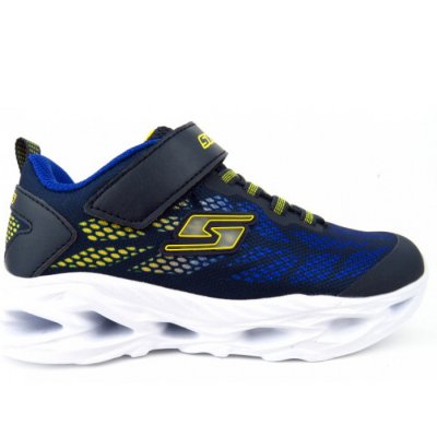 Skechers Vortex-Flash navy/yellow Sneaker in blau/gelb Blink