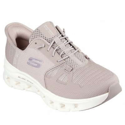 Skechers Glide Step Slip In Sneaker in taupe