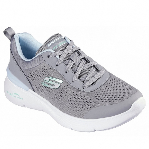 Skechers Skech AIR Sneaker in grey lt. blue