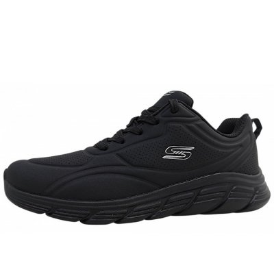 Skechers Bobs B Flex Lo sportlicher Schnürer in Black BBK