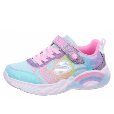 Skechers Rainbow Racer Sneaker in MLT multi sparkle