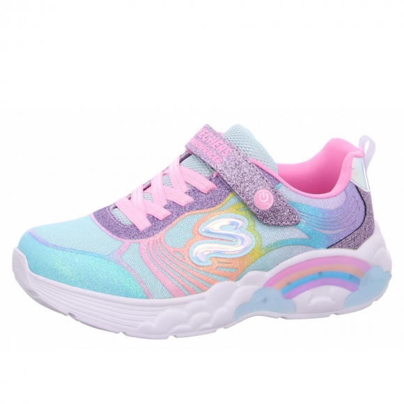 Skechers Rainbow Racer Sneaker in MLT multi sparkle