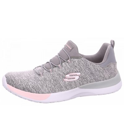 Skechers Heathered Mesh Slip-On sportlicher Schnürer in grau