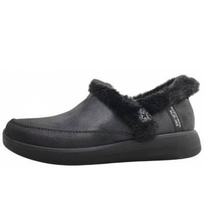 Skechers Cozy Escape Hausschuh in black BBK Skechers Cozy Escape Hausschuh in black BBK