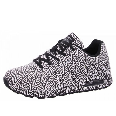 Skechers Uno Infinite Sneaker in BKW black