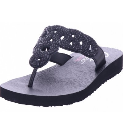 Skechers Pantolette in schwarz Skechers Pantolette in schwarz