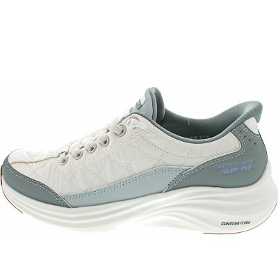 Skechers SlipIns: Contour Foam Slipper in SAGE