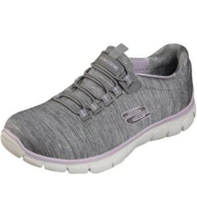 Skechers Empire grau Sneaker in grau mel.